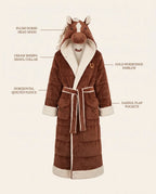Heat Hug Heated Animal Robe