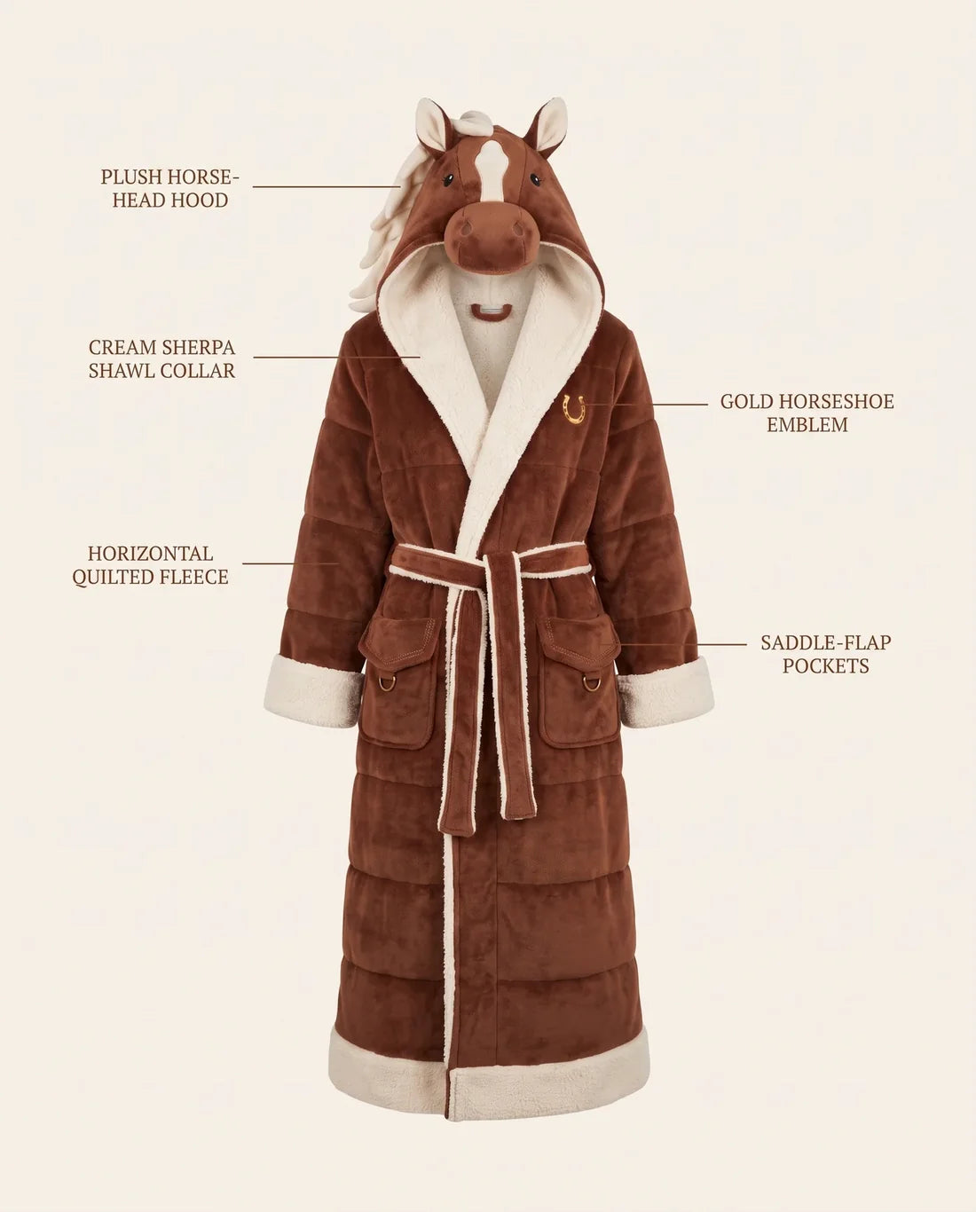 Heat Hug Heated Animal Robe – luxlak