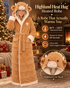 Heat Hug Heated Animal Robe