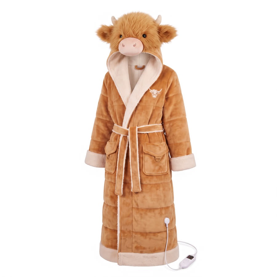 Heat Hug Heated Animal Robe