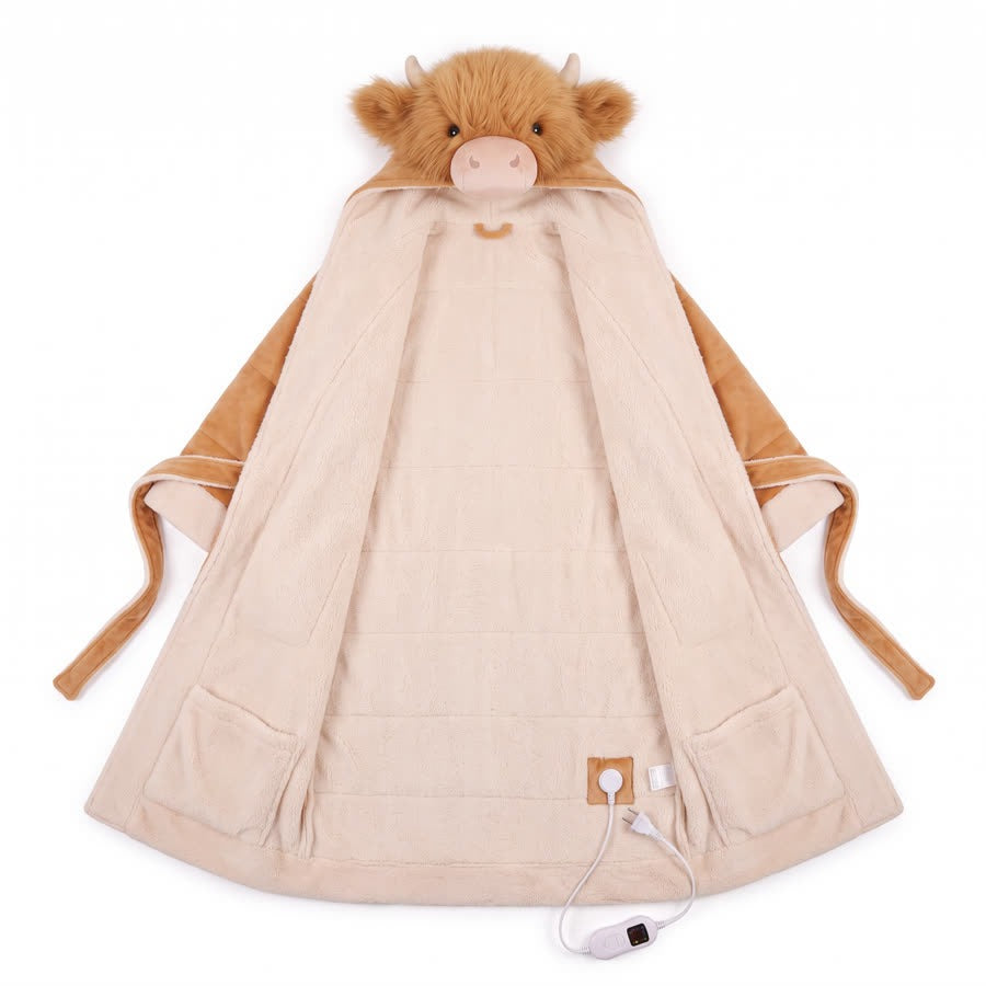 Heat Hug Heated Animal Robe